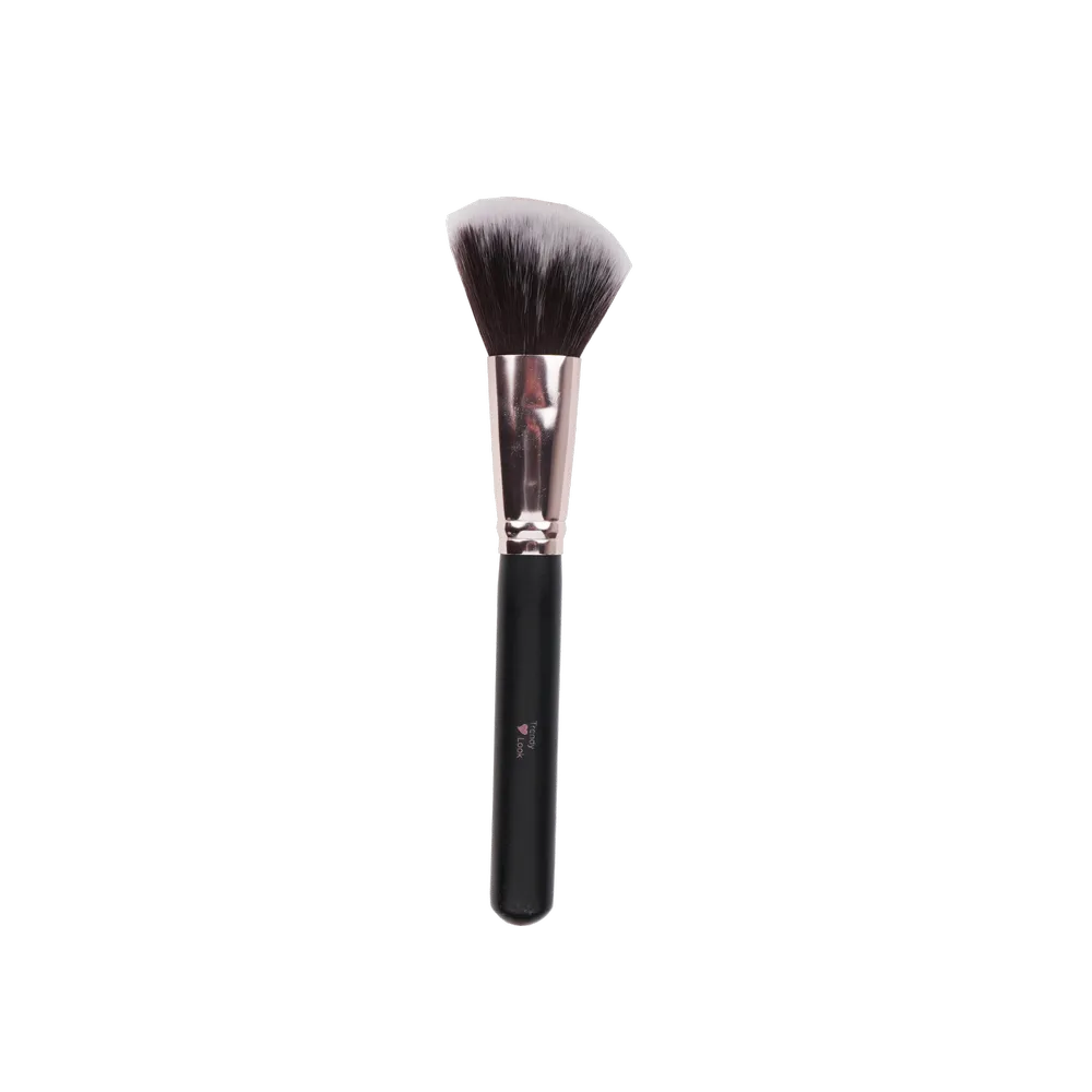 Makeup Brush, Soft Bristles, Synthetic Fibre Angled Contour Brush